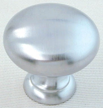 Ultra Hardware 41778R1 1-1/4 Satin Chrome Round Cabinet Knob