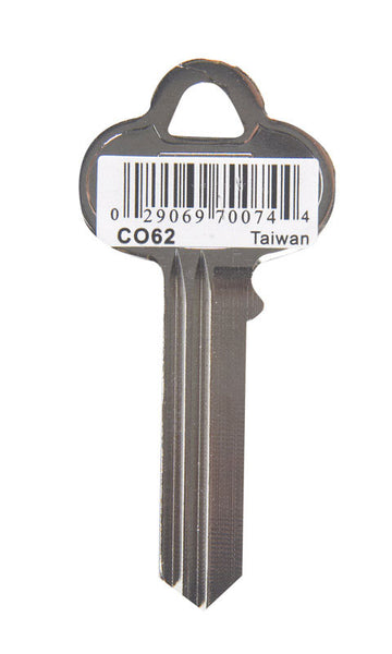 Llave para candado Hy-Ko Home House/Candado en blanco CO62 de un solo lado para cerraduras Cobin Russwin (paquete de 10)
