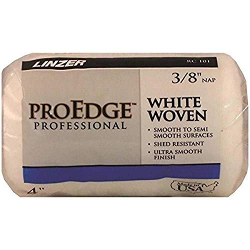 4"X 3/8" NAP WHT ROLLER COVER