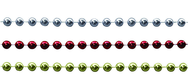 Dyno Multicolored Bead Garland 15 ft. L (Pack of 12)