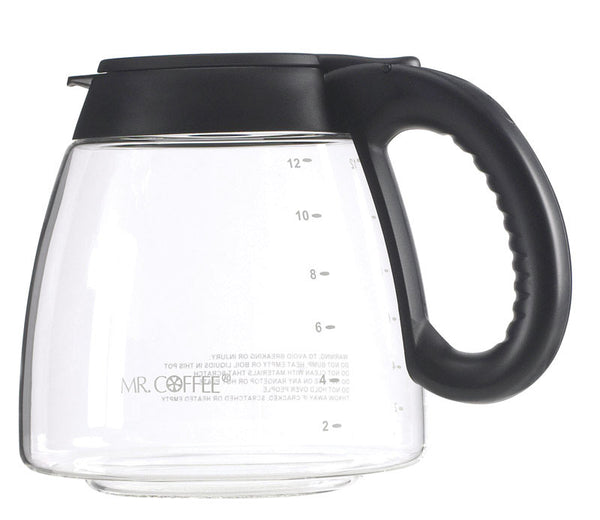 Mr. Coffee Black Glass Carafe