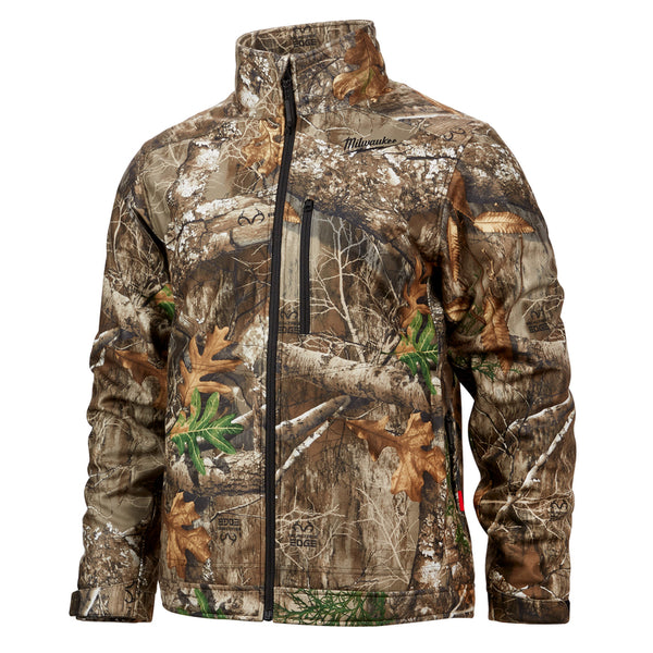 Kit de chaqueta térmica unisex de manga larga Milwaukee M12 XL camuflaje