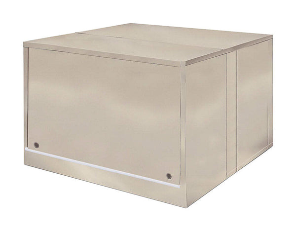 Panel de control de metal blanco Phoenix