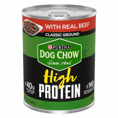 High Protein Dog Food, Turkey in Gravy, 13-oz. Can