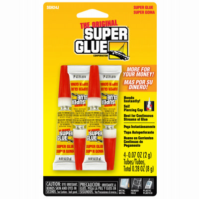 Super Glue, 2-Gram, 4-Pk.