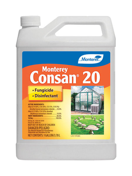 Monterey Consan Concentrado Líquido Control de Enfermedades y Fungicida 128 oz.