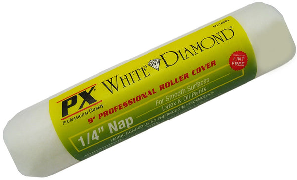 Gam RC70925 9" White Diamond® Roller Cover with 1/4" Nap