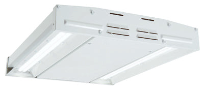 Luminaria de techo LED de gran altura, 19 x 14,5 pulgadas.