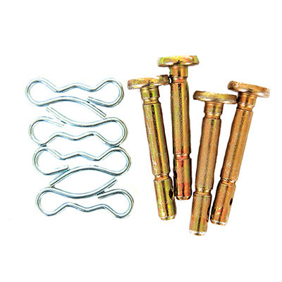 Pasador de corte para quitanieves, 1/4 x 1-3/4 pulg., paquete de 4.