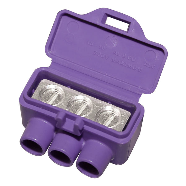 King Innovation AlumiConn 3 Port Lever Wire Connector 2 pk