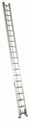 Escalera extensible de 40 pies, aluminio, tipo IA, capacidad de carga de 300 lb
