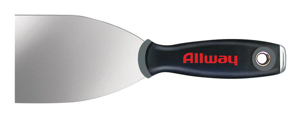 Raspador de pared rígido de acero al carbono Allway de 3 pulgadas de ancho (paquete de 5).