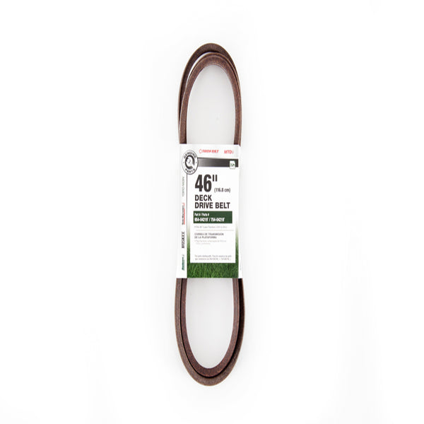 Correa de transmisión de plataforma de repuestos originales MTD de 0,54 pulg. de ancho x 103,24 pulg. de largo para cortadoras de césped autopropulsadas