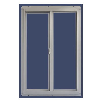 Aluminum Horizontal Sliding Window, Bronze, 36 x 24-In.