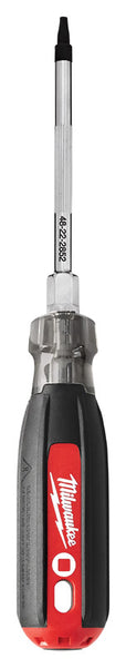 Milwaukee #2 x 4 in. L Square Cushion Grip Screwdriver 1 pc.
