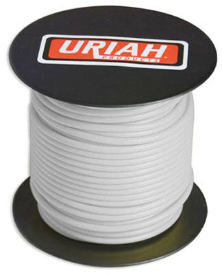Cable automotriz, aislante, blanco, calibre 12 AWG, carrete de 100 pies