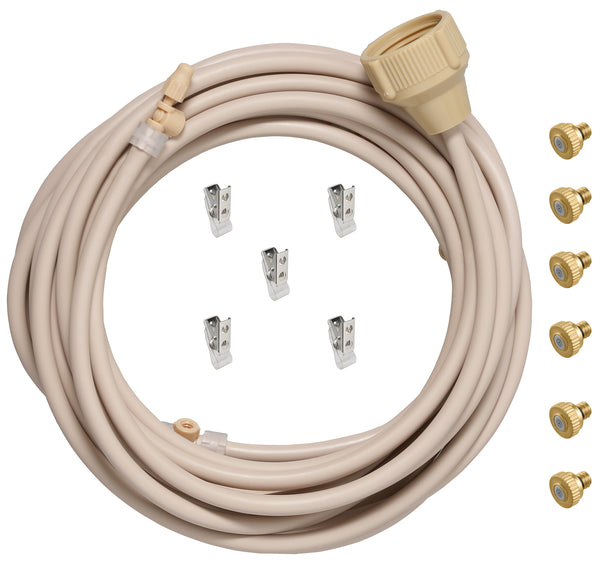 Sistema de enfriamiento por nebulización de nailon para exteriores Orbit 20000 de 12 pies