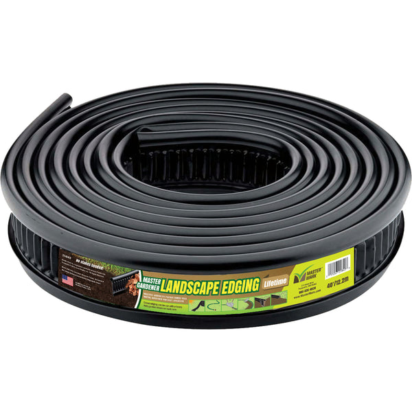 Master Mark Master Gardener 40 ft. L X 5 in. H Plastic Black Coiled Edging