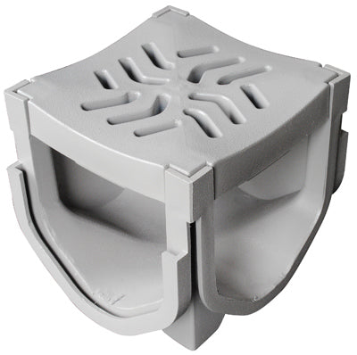 Fernco Storm Drain Plus 4.98 in. Square Channel Grate