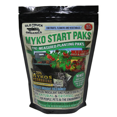Myko Starter Organic Plant Fertilizer Transplant Pack, 5-2-3 Formula