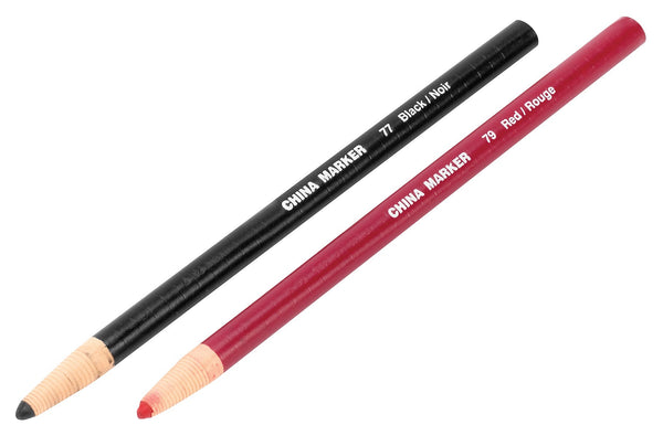 Tile Force 82406tf Red & Black China Markers 2 Count