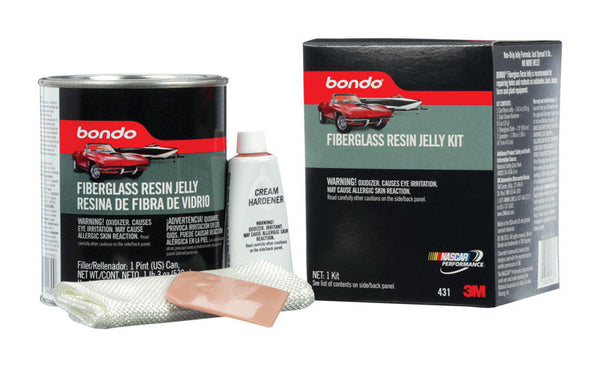Kit de reparación de carrocerías Bondo de 1/2 pt (caja de 6)