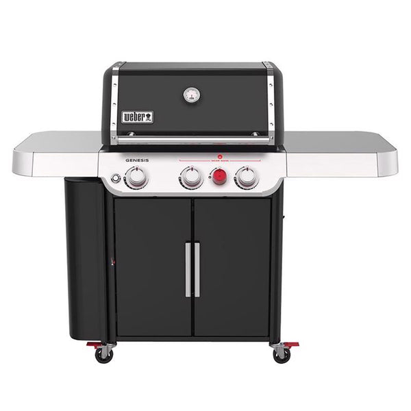 Parrilla de gas propano líquido Weber Genesis SI-E-330 de 3 quemadores, color negro