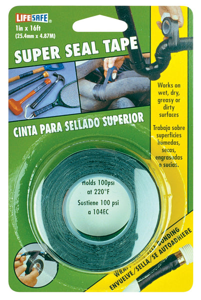 Cinta adhesiva de reparación de emergencia Super Seal de 1" x 16" de Incom Re3845