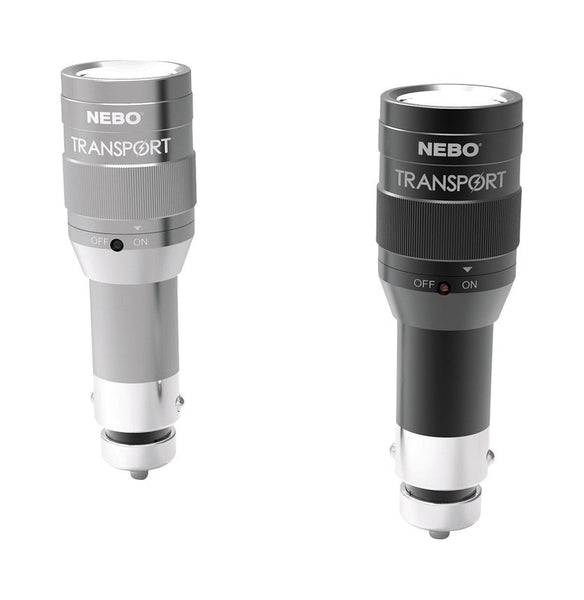 Nebo Transport Assorted Color Aluminum 125 lm. LED Rechargeable Flashlight with Battery (Pack of 18)
