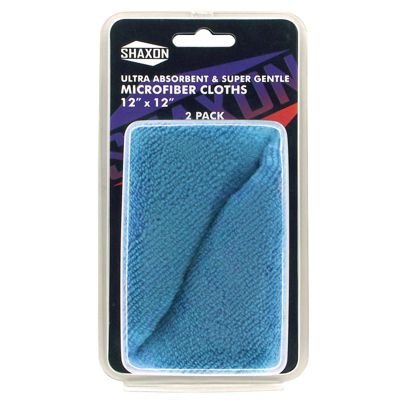 MICROFIBER CLOTH 12X12 2PK