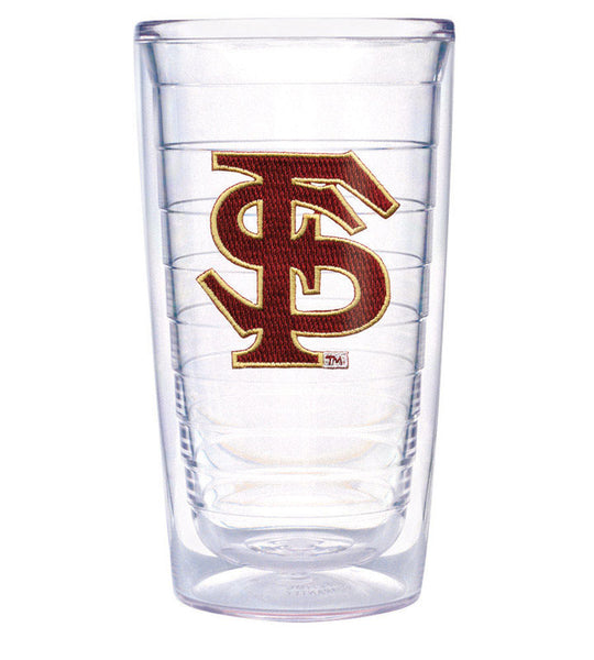 Tervis Collegiate 16 oz. Florida State Seminoles Clear BPA Free Tumbler