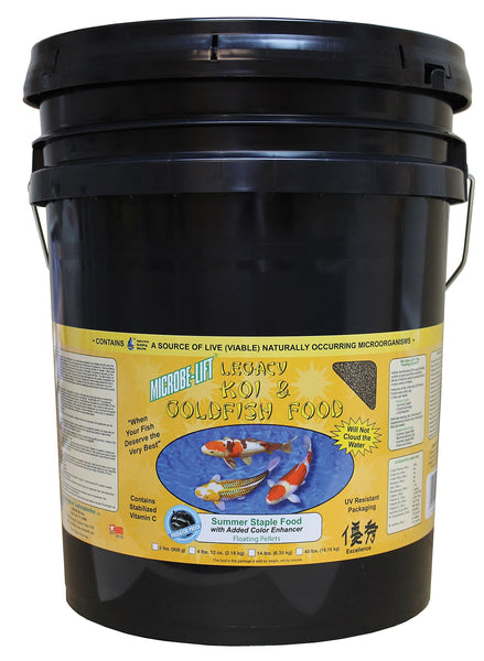 Alimento básico para peces de verano Microbe Lift Mllssxl de 14 libras