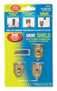 Colgador de cuadros con escudo HILLMAN OOK, 30 lb, paquete de 3