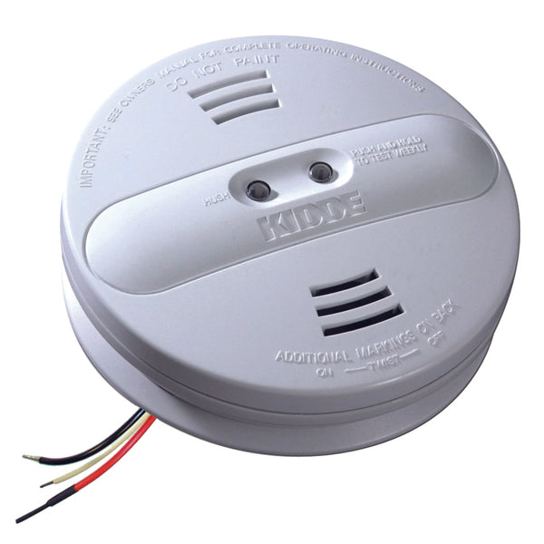 Kidde Hard-Wired Ionization/Photoelectric Smoke Detector 1 pk