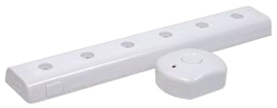 Barra de luz LED inalámbrica, funciona con batería, con control remoto, 12 pulgadas