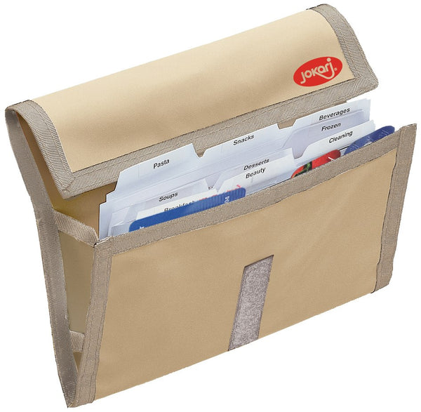 Jokari 055047 Taupe EZ Coupon Holder