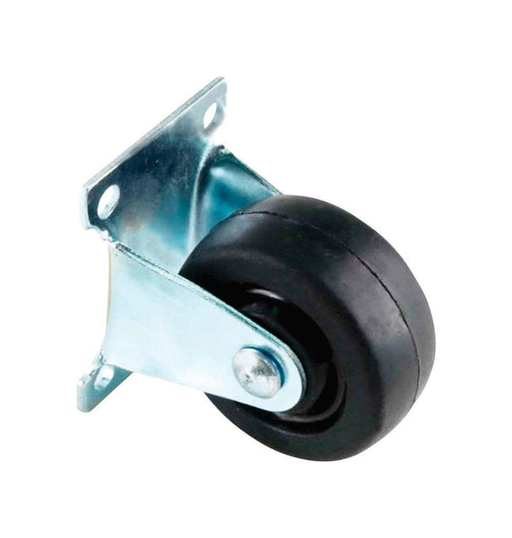 CASTER BLK RIGID 2"2PK