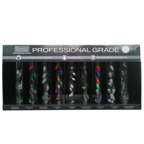 Celebrations Platinum LED Light Display Assorted 4 ft.