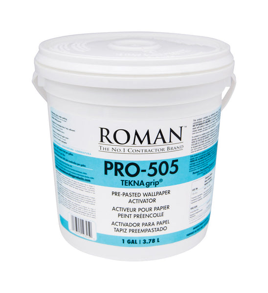 Roman PRO-505 Low Strength Modified Starches Pre-Pasted Wallpaper Activator 1 gal. (Pack of 4)