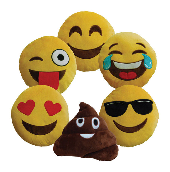 Mark Feldstein Emoji Pillow Polyester 1 pk (Pack of 12)