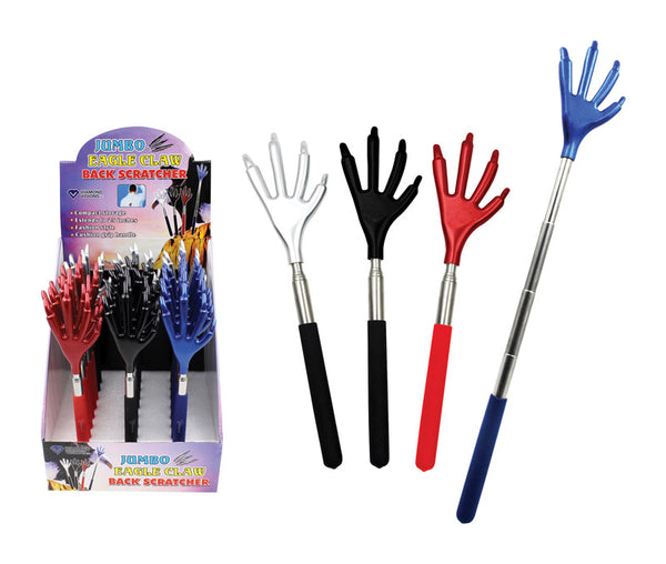 Diamond Visions Eagle Claw Assorted Back Scratcher 1 pk (Pack of 24)