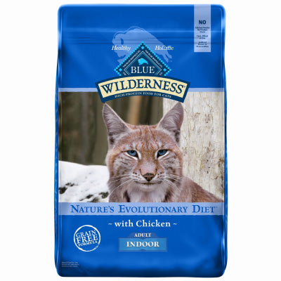 Alimento para gatos de interior Wilderness, pollo, 11 libras.
