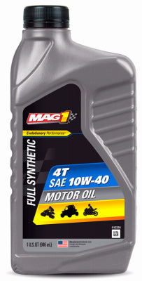 Aceite sintético para motor ATV, 10W40, 1 cuarto de galón (paquete de 6)