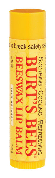 Burt's Bees Peppermint Scent Lip Balm 0.15 oz. (Pack of 12)