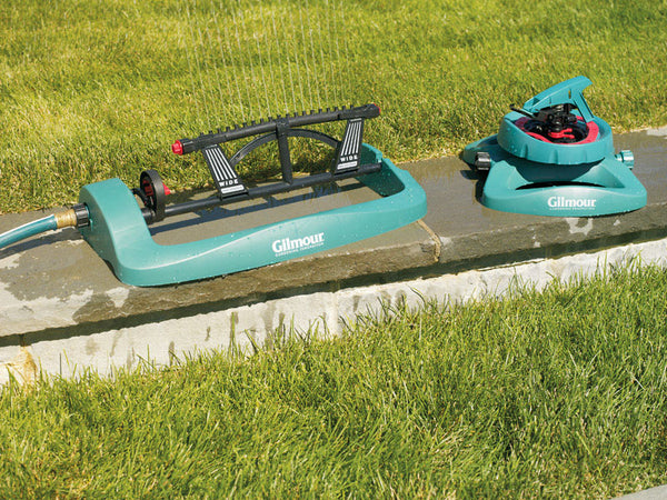 Aspersor oscilante Gilmour 7900PP Pattern Master con AquaDrive™