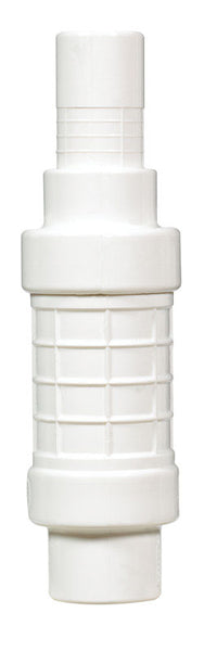 Acoplamiento de PVC NDS Quik-Fix de 3/4 pulg. de diámetro x cubo de 3/4 pulg. con espiga, cédula 40