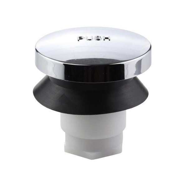 Tapón para bañera de plástico cromado Ace de 2 pulgadas