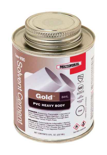 PVC DORADO DE CUERPO PESADO DE 8 OZ