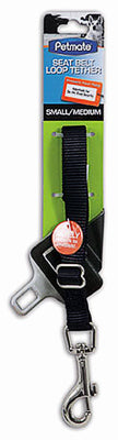 Correa para asiento de mascota, color negro, tamaño pequeño/mediano (paquete de 3)