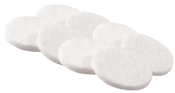 Soft Touch 4709395N 1-1/2 Round White Felt Pads 8 Count